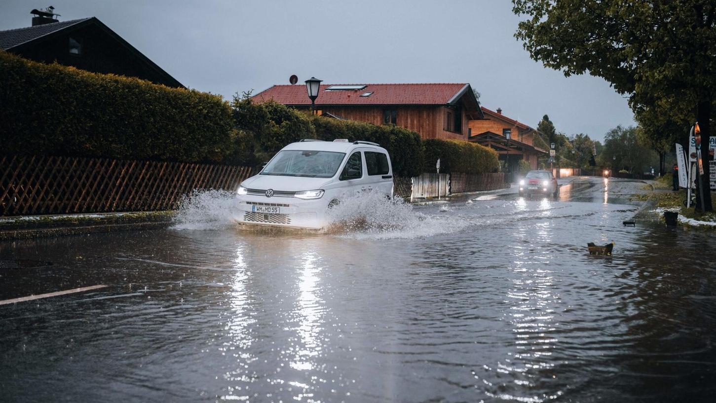 Mancherorts könnten die Unwetter größere Schäden verursachen. Mancherorts könnten die Unwetter größere Schäden verursachen.