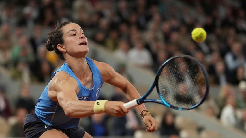 Lois Boisson schreibt in Paris weiter an ihrem Tennis-Märchen. Lois Boisson schreibt in Paris weiter an ihrem Tennis-Märchen.
