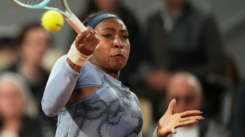 Coco Gauff steht bei den French Open im Halbfinale. Coco Gauff steht bei den French Open im Halbfinale.