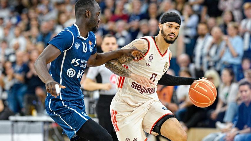 Bayern München präsentiert sich im zweiten Spiel gegen Heidelberg verbessert. Bayern München präsentiert sich im zweiten Spiel gegen Heidelberg verbessert.