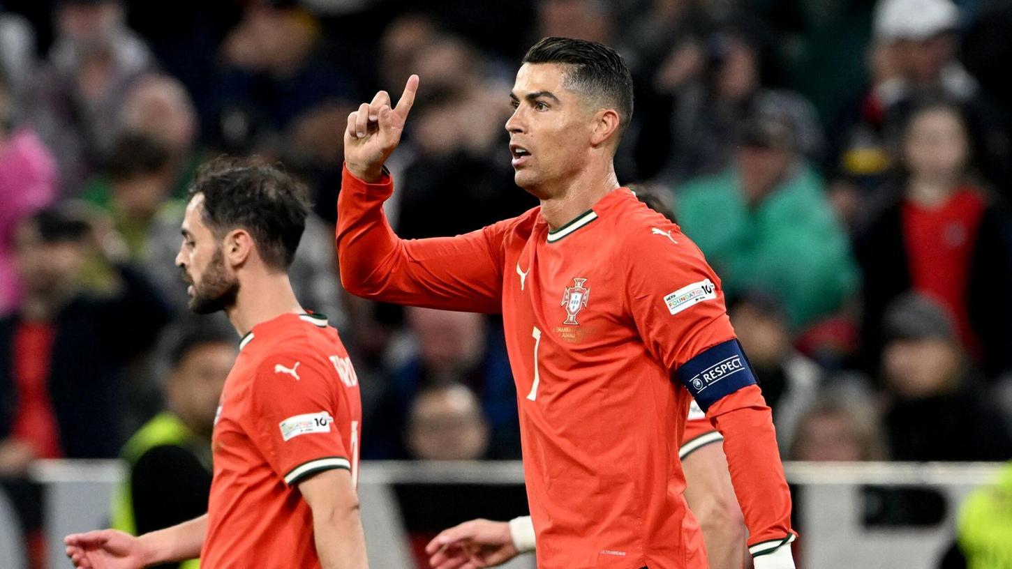 Cristiano Ronaldo siegt in München. Cristiano Ronaldo siegt in München.