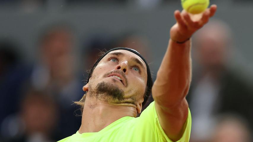 Alexander Zverev ist in Paris im Viertelfinale ausgeschieden. Alexander Zverev ist in Paris im Viertelfinale ausgeschieden.