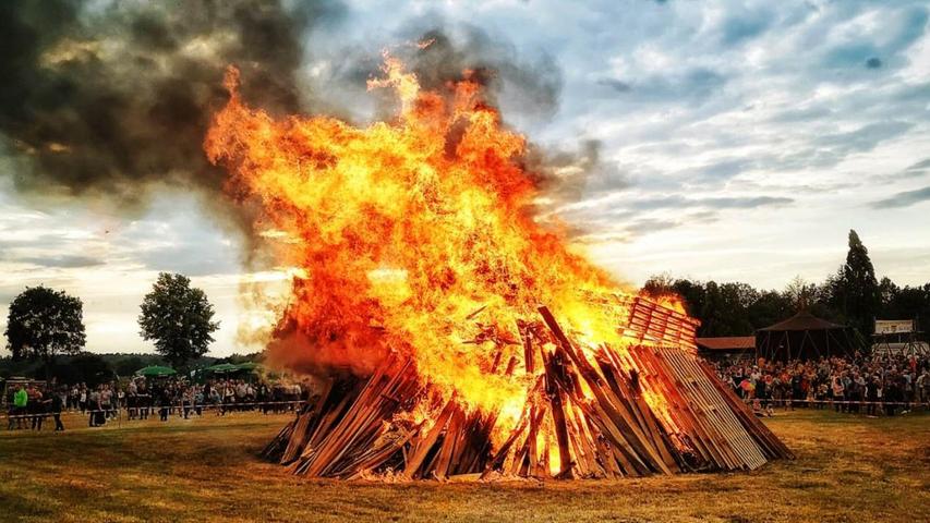 Legendär: In Roßtal lodern bald wieder die Flammen Legendär: In Roßtal lodern bald wieder die Flammen