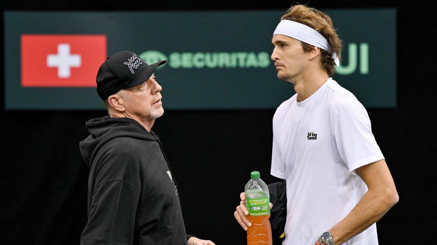 Boris Becker rät Alexander Zverev zu einem neuen Coach. Boris Becker rät Alexander Zverev zu einem neuen Coach.
