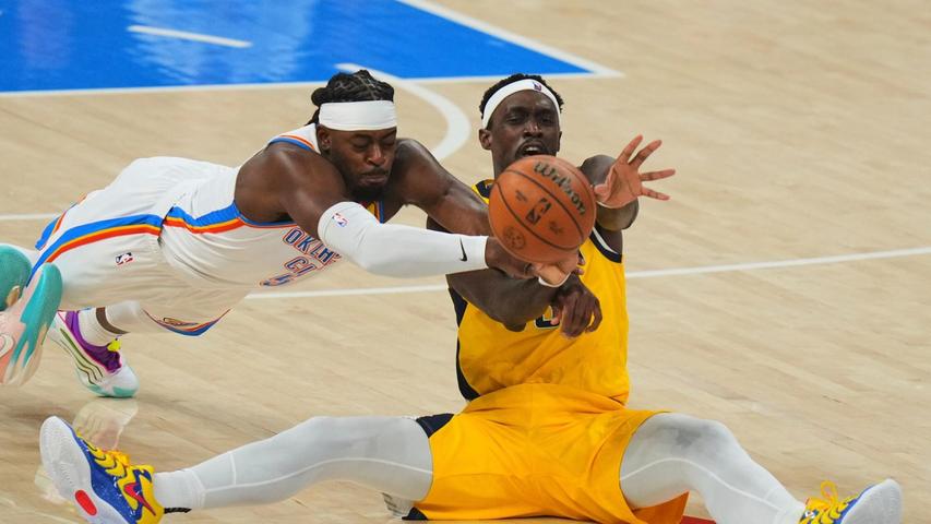 Pascal Siakam und die Indiana Pacers kämpften lange ohne Ertrag - und belohnten sich am Ende doch. Pascal Siakam und die Indiana Pacers kämpften lange ohne Ertrag - und belohnten sich am Ende doch.