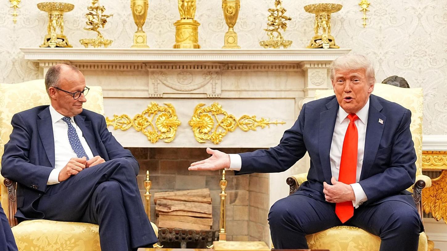 Die Chemie zwischen Trump und Merz stimmt. Die Chemie zwischen Trump und Merz stimmt.
