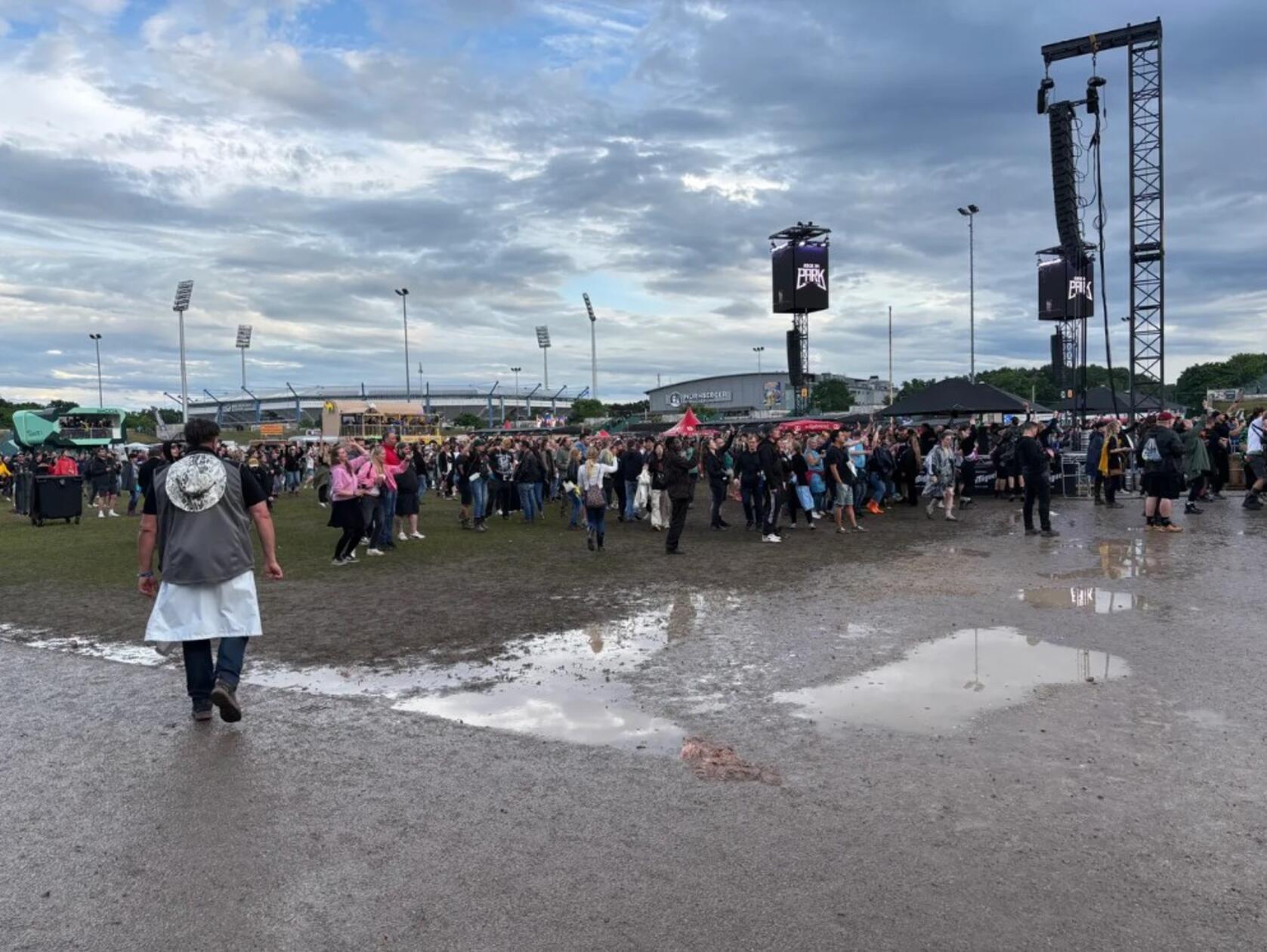 Zwar klarte er Himmel hin und wieder ein weeeenig auf...