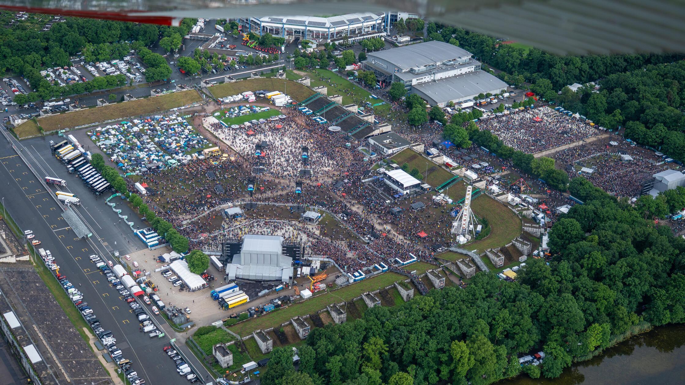 Einmalige Perspektive auf eines der größten Musikf