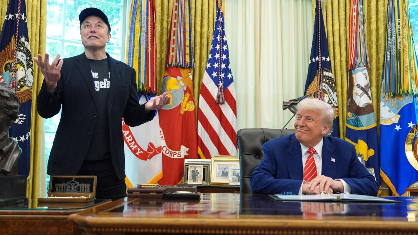 Tech-Milliardär Elon Musk gehört dem im Auftrag von US-Präsident Donald Trump handelnden Doge-Gremium nicht mehr an. (Archivbild) Tech-Milliardär Elon Musk gehört dem im Auftrag von US-Präsident Donald Trump handelnden Doge-Gremium nicht mehr an. (Archivbild)