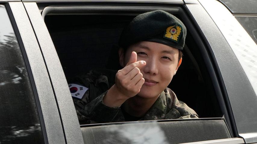 BTS-Mitglied J-Hope hatte bereits seinen Militärdienst abgeleistet. (Archivbild) BTS-Mitglied J-Hope hatte bereits seinen Militärdienst abgeleistet. (Archivbild)