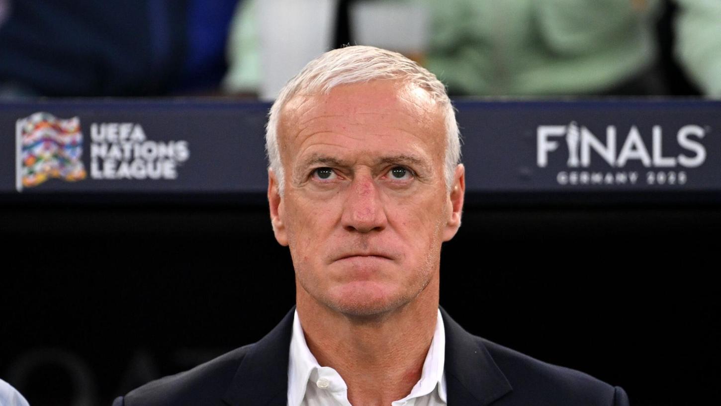 Frankreichs Nationaltrainer Didier Deschamps ist wenig begeistert von der Aussicht auf das Spiel um Platz drei der Nations League. Frankreichs Nationaltrainer Didier Deschamps ist wenig begeistert von der Aussicht auf das Spiel um Platz drei der Nations League.