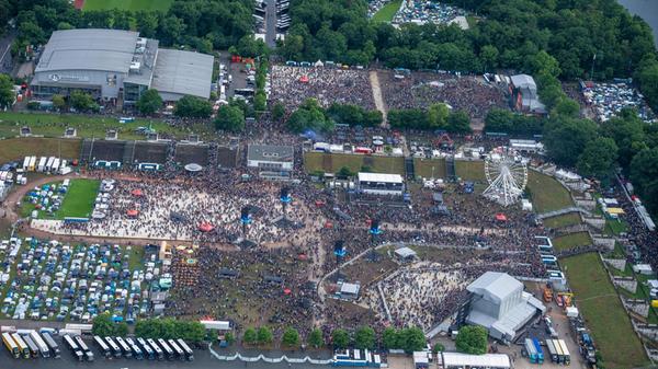 Einmalige Perspektive auf eines der größten Musikf