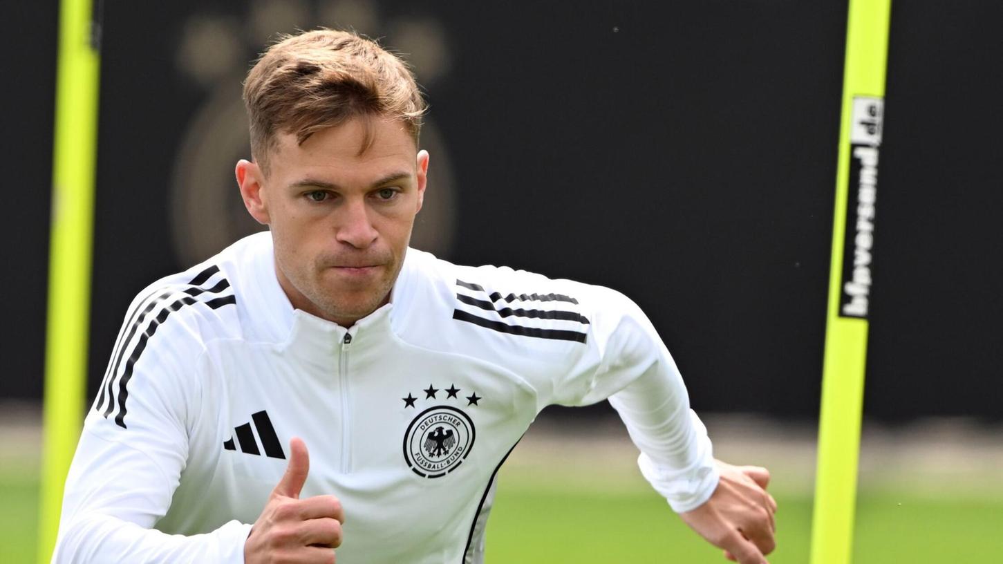 Immer weiter: Kapitän und Vielspieler Joshua Kimmich. Immer weiter: Kapitän und Vielspieler Joshua Kimmich.