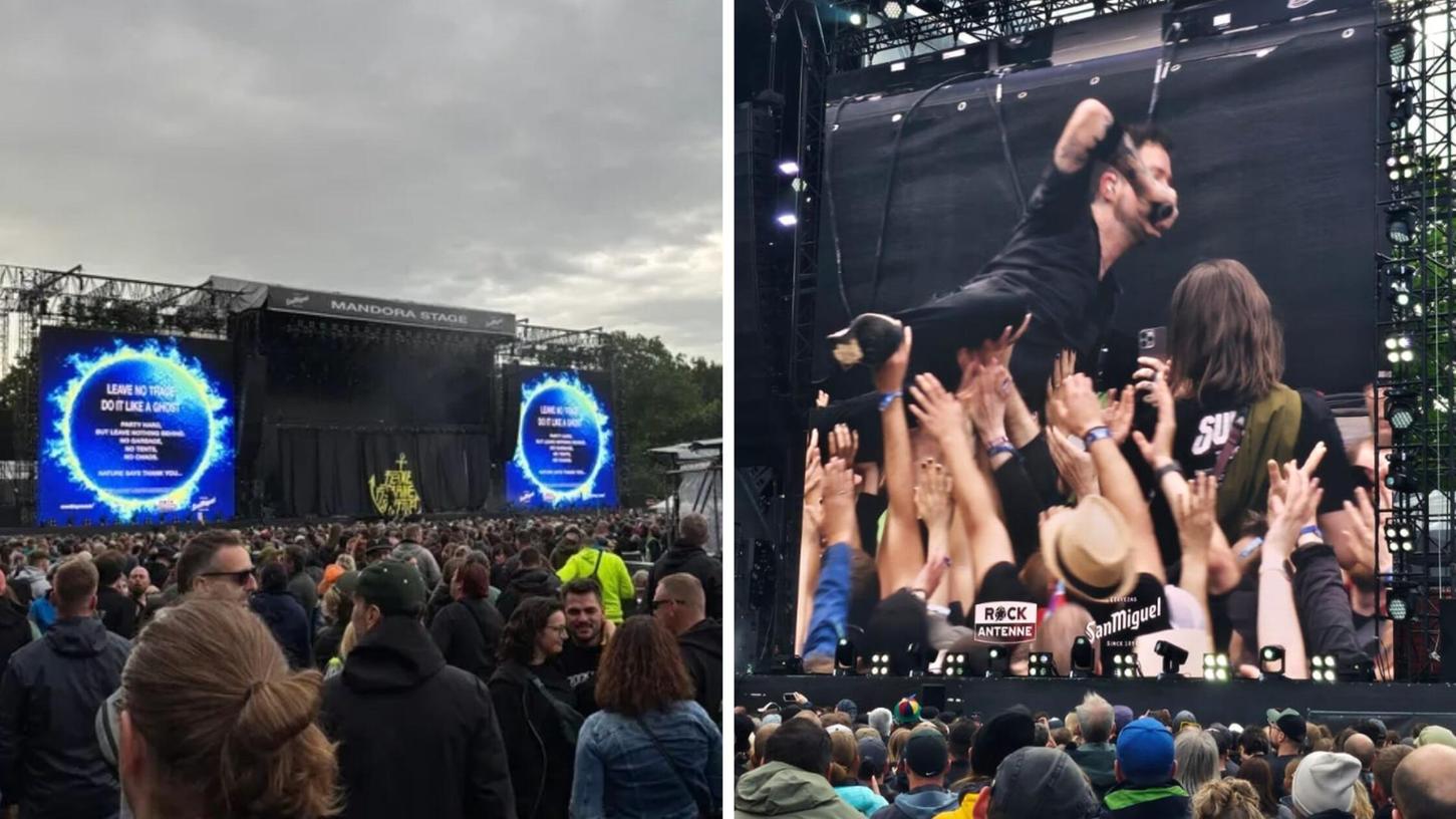 Schon bevor es bei Feine Sahne Fischfilet losgeht, ist mächtig was los vor der Mainstage. Frank Turner ließ sich indes entspannt durch die Menge tragen. Schon bevor es bei Feine Sahne Fischfilet losgeht, ist mächtig was los vor der Mainstage. Frank Turner ließ sich indes entspannt durch die Menge tragen.