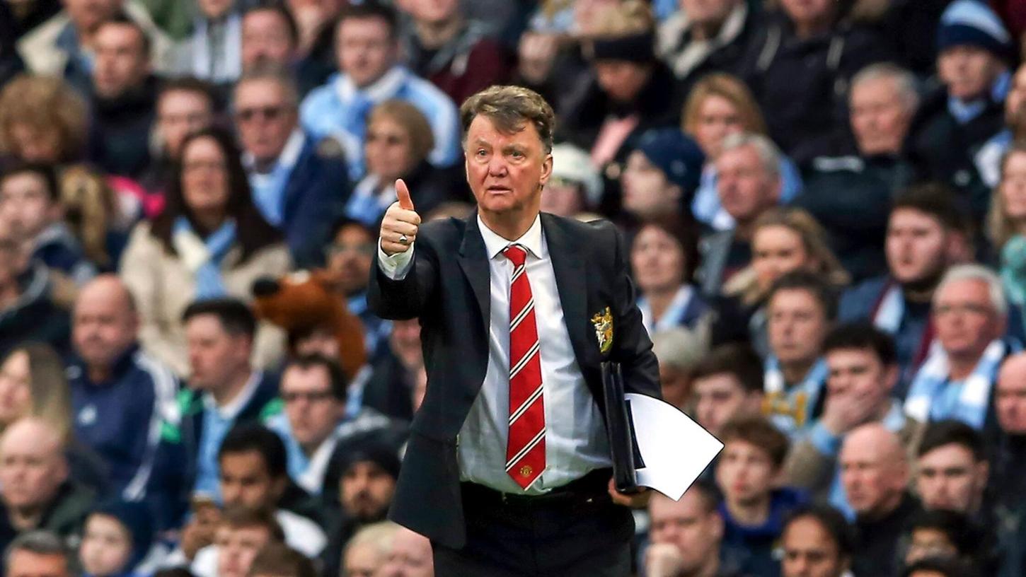 Einst Trainer von Manchester United, jetzt Kritiker: Louis van Gaal. Einst Trainer von Manchester United, jetzt Kritiker: Louis van Gaal.