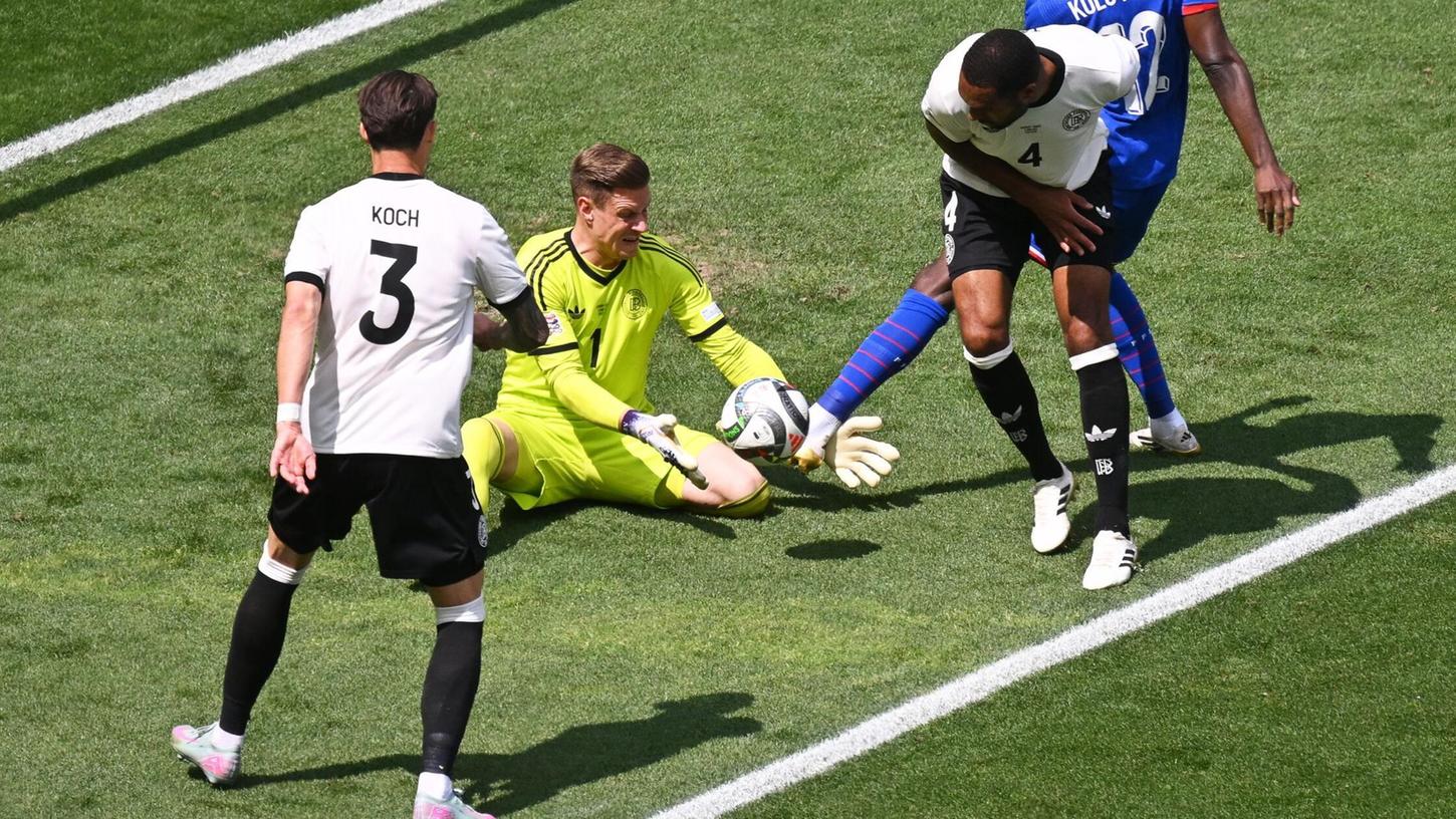 Marc-André ter Stegen zeigte auch gegen Frankreich seine Klasse. Marc-André ter Stegen zeigte auch gegen Frankreich seine Klasse.