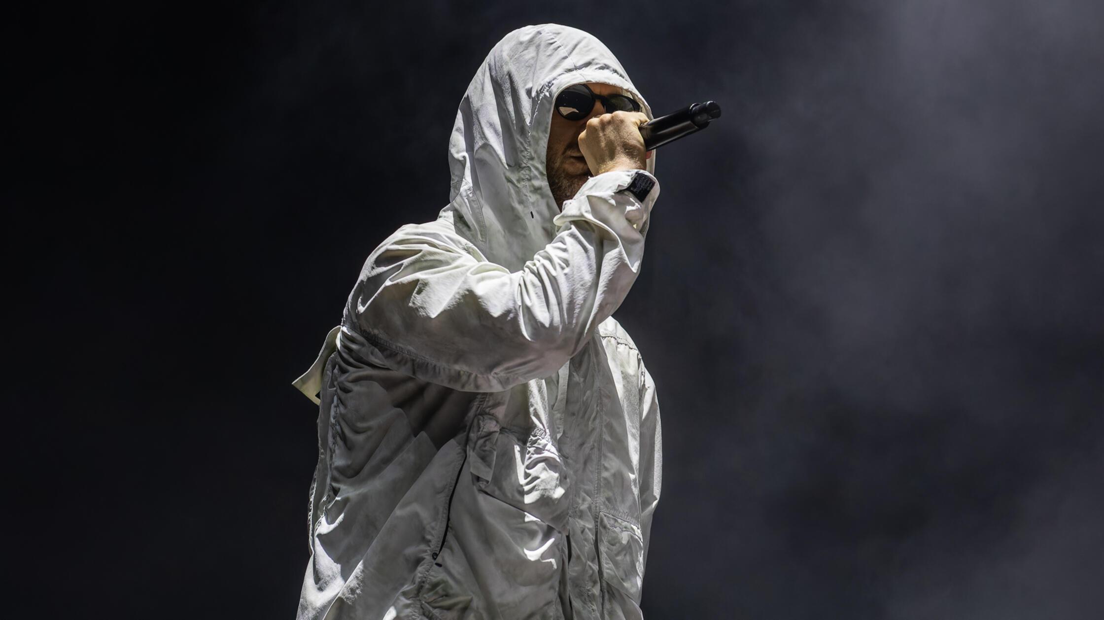 K.I.Z. machten das Schlusslicht der diesjährigen Festivalausgabe. Sie standen auch am Sonntagabend ab 23.30 Uhr noch auf der Bühne der Mandora Stage.