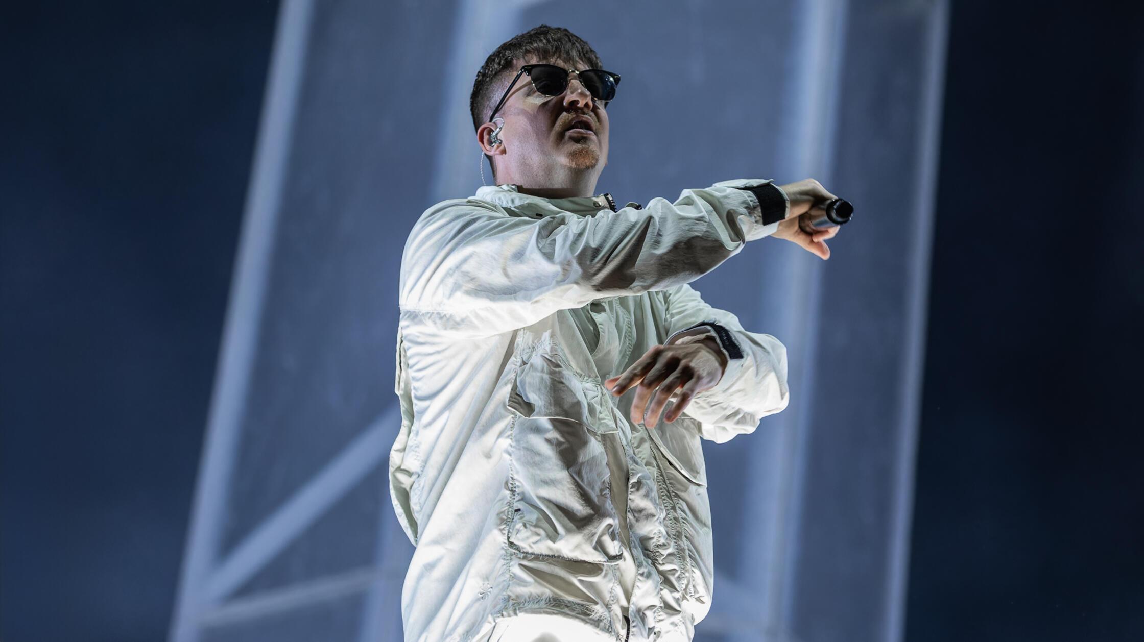 Die Rapper Tarek, Maxim und Nico genossen den Auftritt sichtlich.