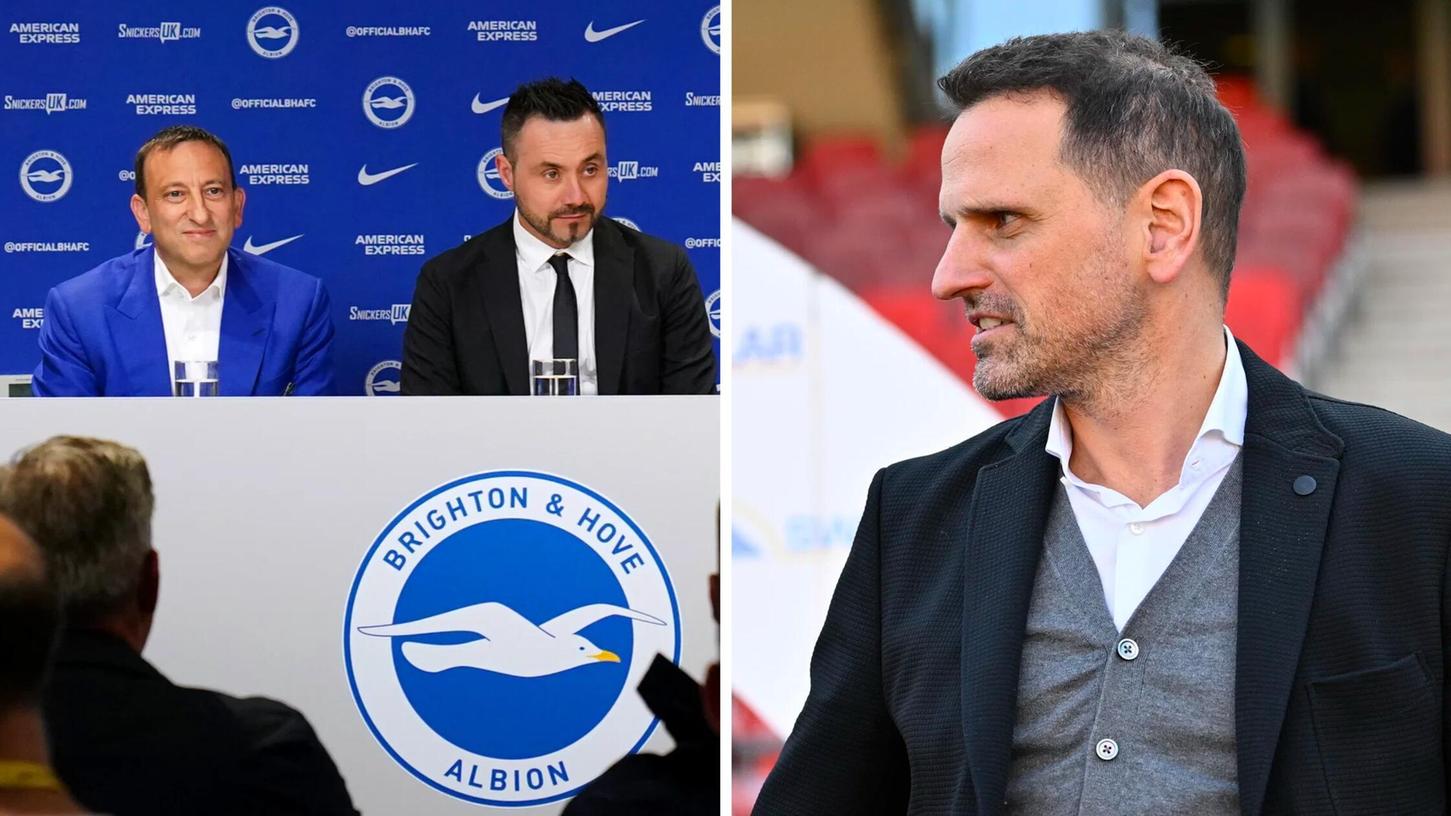 Hinter dem Datenscouting-Unternehmen steckt der Pokerspieler und Milliardär Tony Bloom (links), der Mehrheitseigner am englischen Club Brighton and Hove ist. Hinter dem Datenscouting-Unternehmen steckt der Pokerspieler und Milliardär Tony Bloom (links), der Mehrheitseigner am englischen Club Brighton and Hove ist.