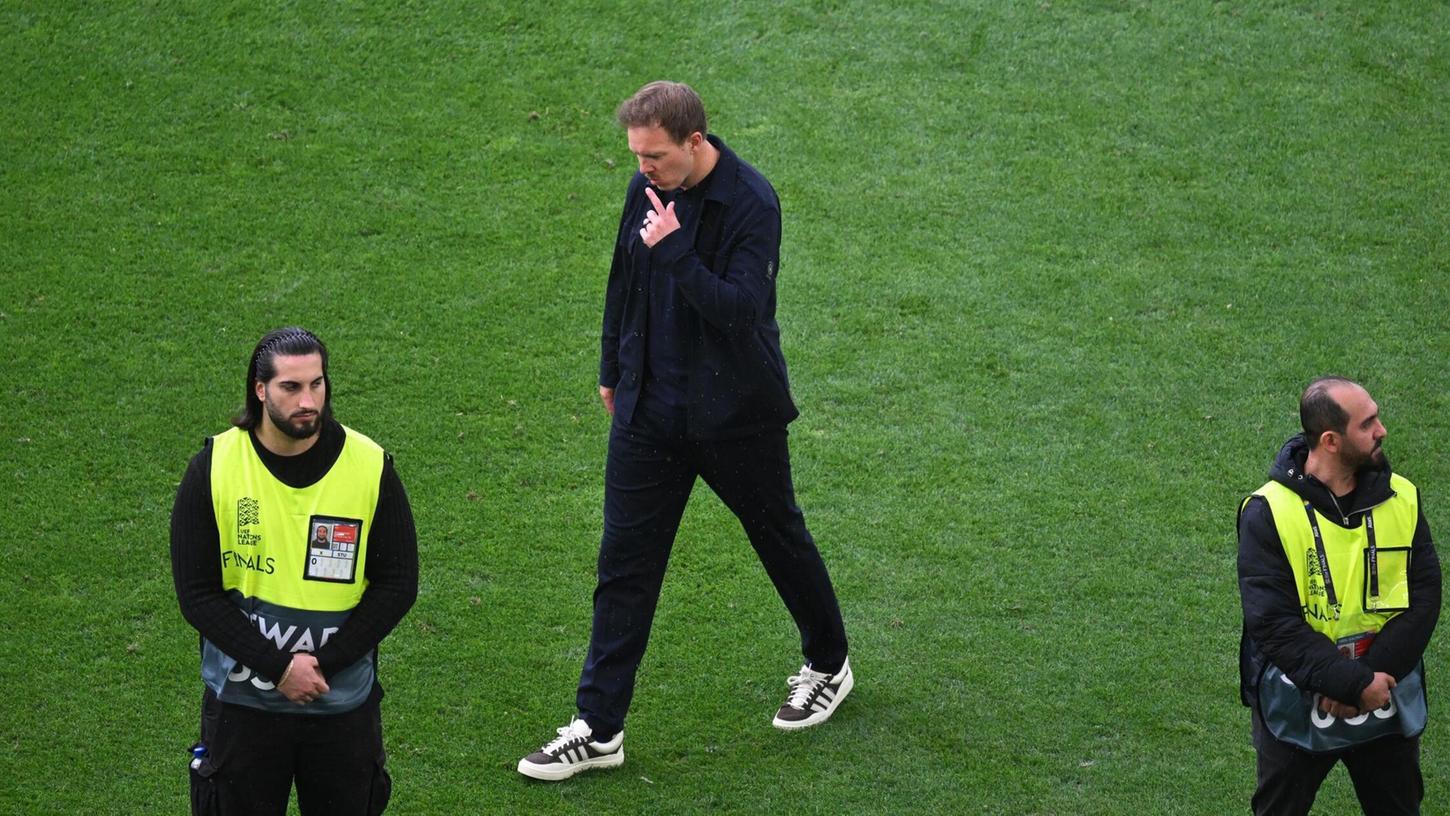 Wohin geht der Weg in der WM-Saison: Julian Nagelsmann nach der zweiten Niederlage beim Finalturnier. Wohin geht der Weg in der WM-Saison: Julian Nagelsmann nach der zweiten Niederlage beim Finalturnier.