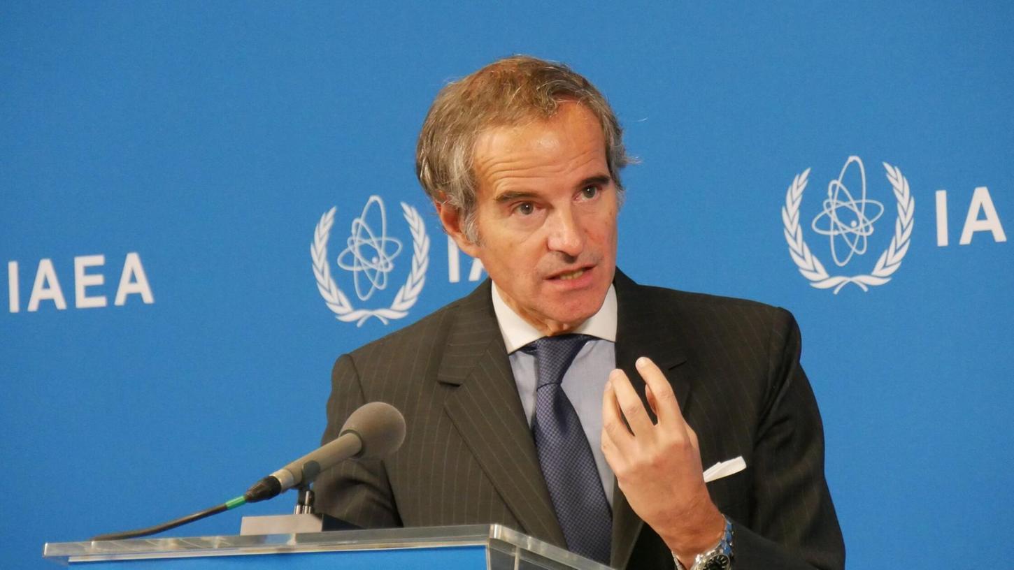 Grossi fordert den Iran eindringlich zur Kooperation auf. Grossi fordert den Iran eindringlich zur Kooperation auf.
