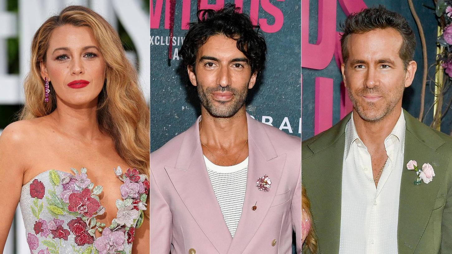 Die Verleumdungsklage von Justin Baldoni (Mitte) gegen BlakeLively (links) und Ryan Reynolds (rechts) wurde abgewiesen. (Archivbilder) Die Verleumdungsklage von Justin Baldoni (Mitte) gegen BlakeLively (links) und Ryan Reynolds (rechts) wurde abgewiesen. (Archivbilder)