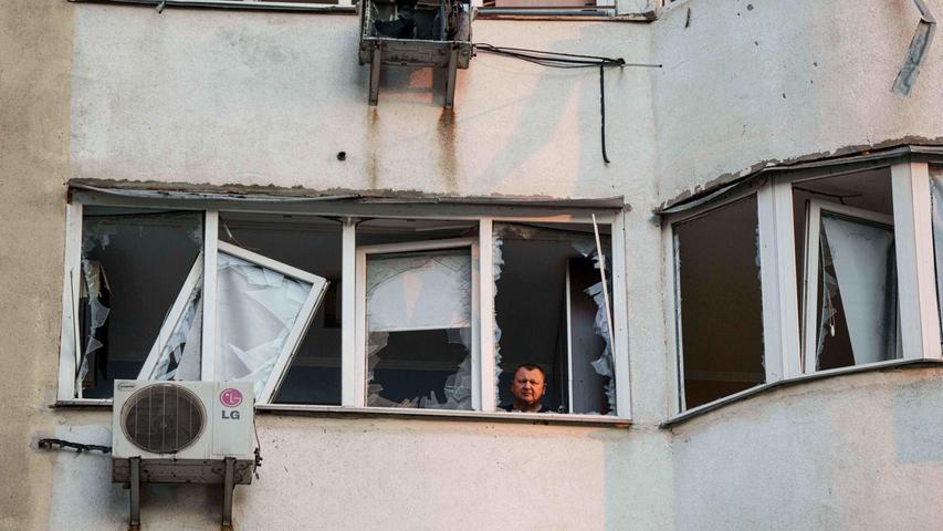 Auch Kiew wurde in der Nacht wieder angegriffen. (Archivbild) Auch Kiew wurde in der Nacht wieder angegriffen. (Archivbild)