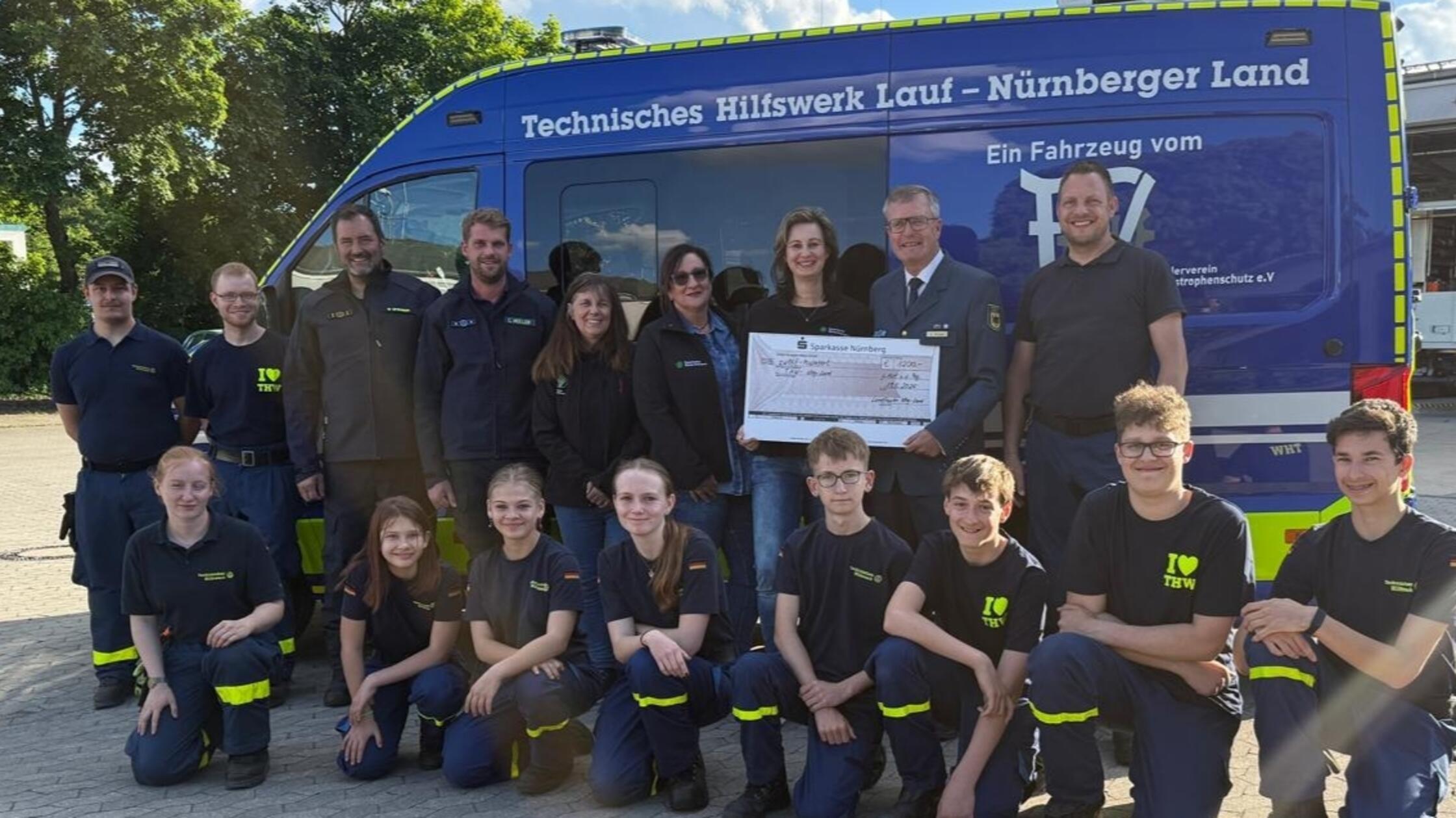 Spende THW Landfrauen