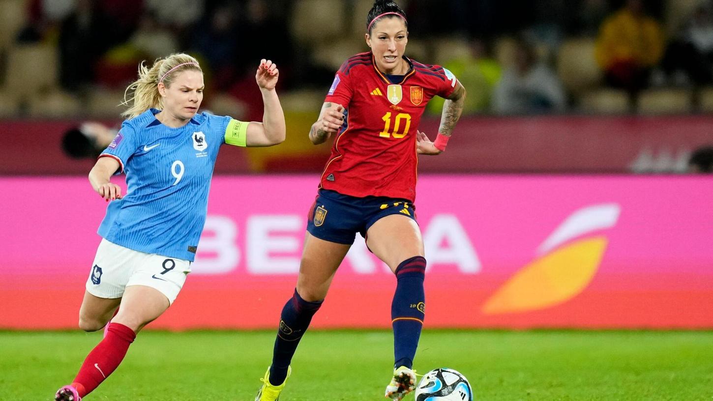Nicht bei der EM dabei: Spaniens Rekordtorschützin Jennifer Hermoso. Nicht bei der EM dabei: Spaniens Rekordtorschützin Jennifer Hermoso.