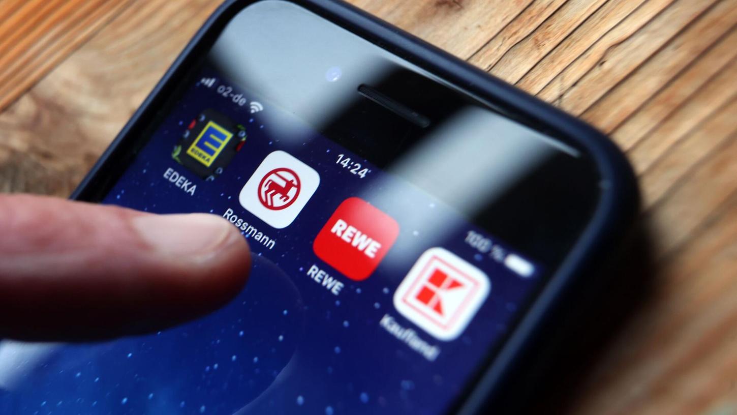 Die Bonus-Apps der Handelsketten werden von vielen Kunden genutzt. Die Bonus-Apps der Handelsketten werden von vielen Kunden genutzt.