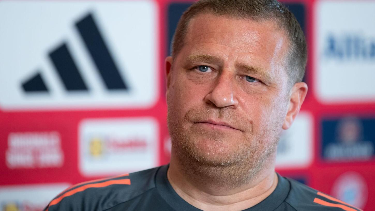 Max Eberl äußert sich in Orlando vor dem Bayern-Start in die Club-WM. Max Eberl äußert sich in Orlando vor dem Bayern-Start in die Club-WM.