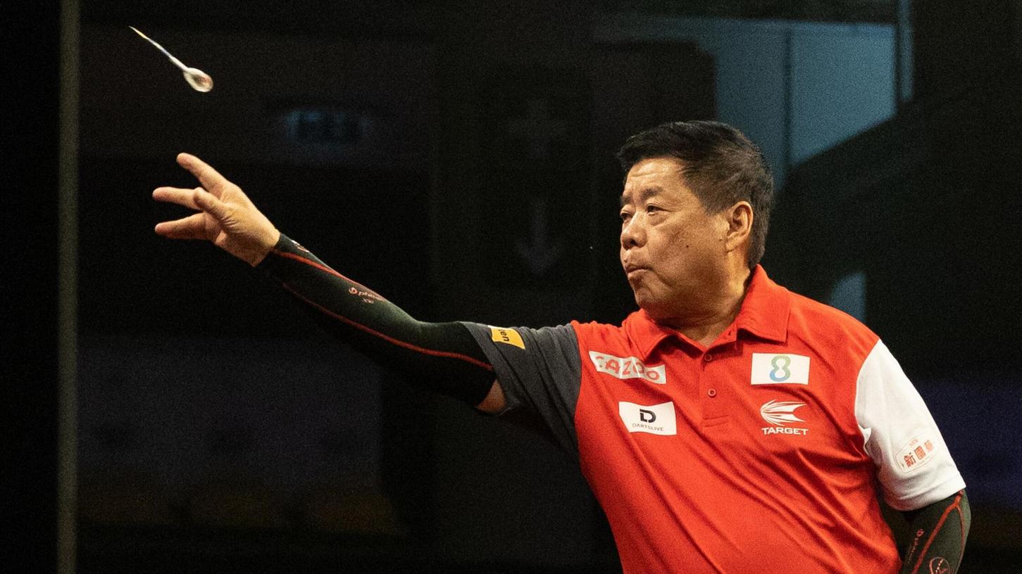 Senior des Darts-Sports: Paul Lim. Senior des Darts-Sports: Paul Lim.