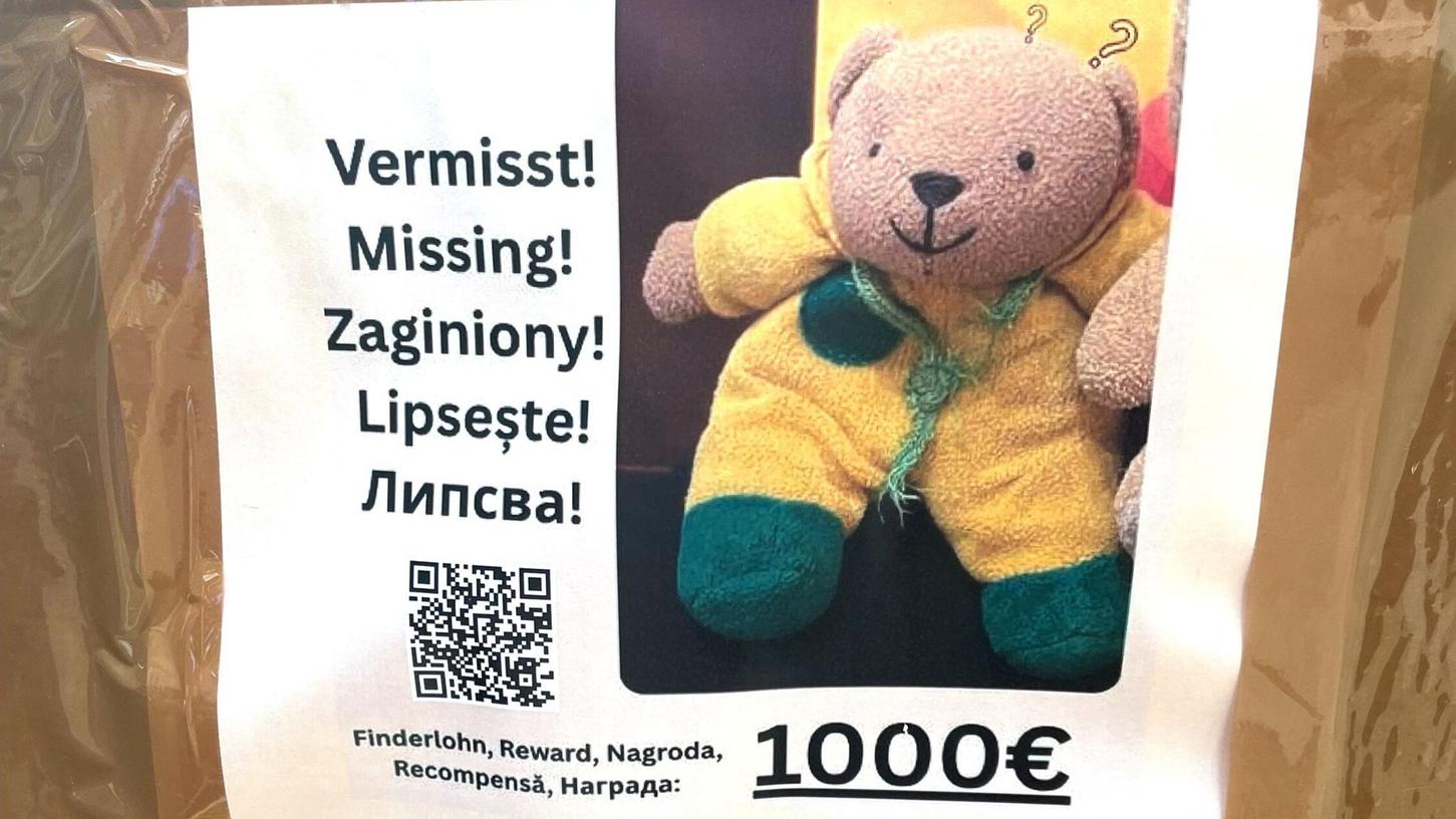 Ein Plakat zu einer Suchaktion. (Archivbild) Ein Plakat zu einer Suchaktion. (Archivbild)