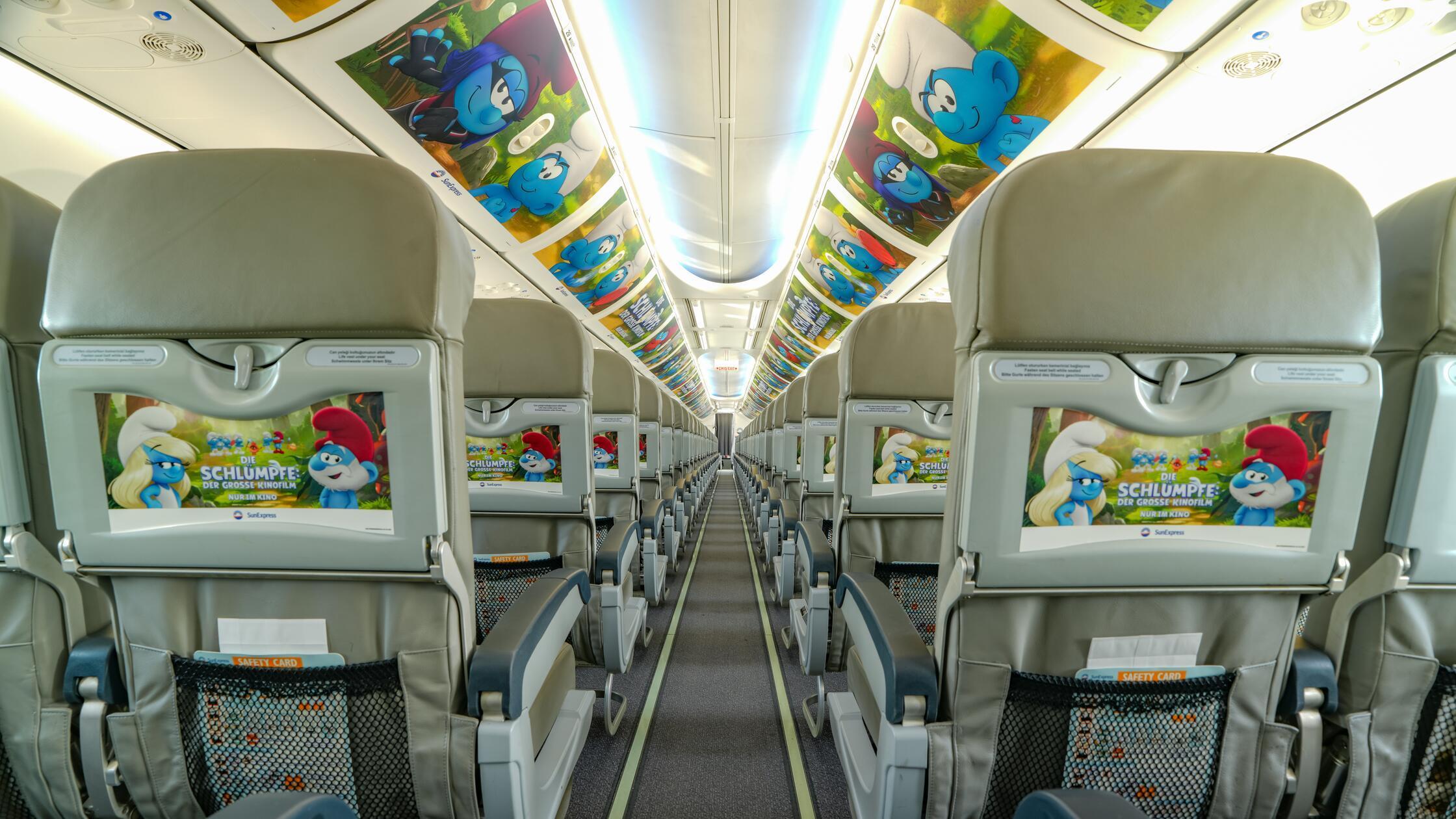 Schlümpfe Livery_Sitze