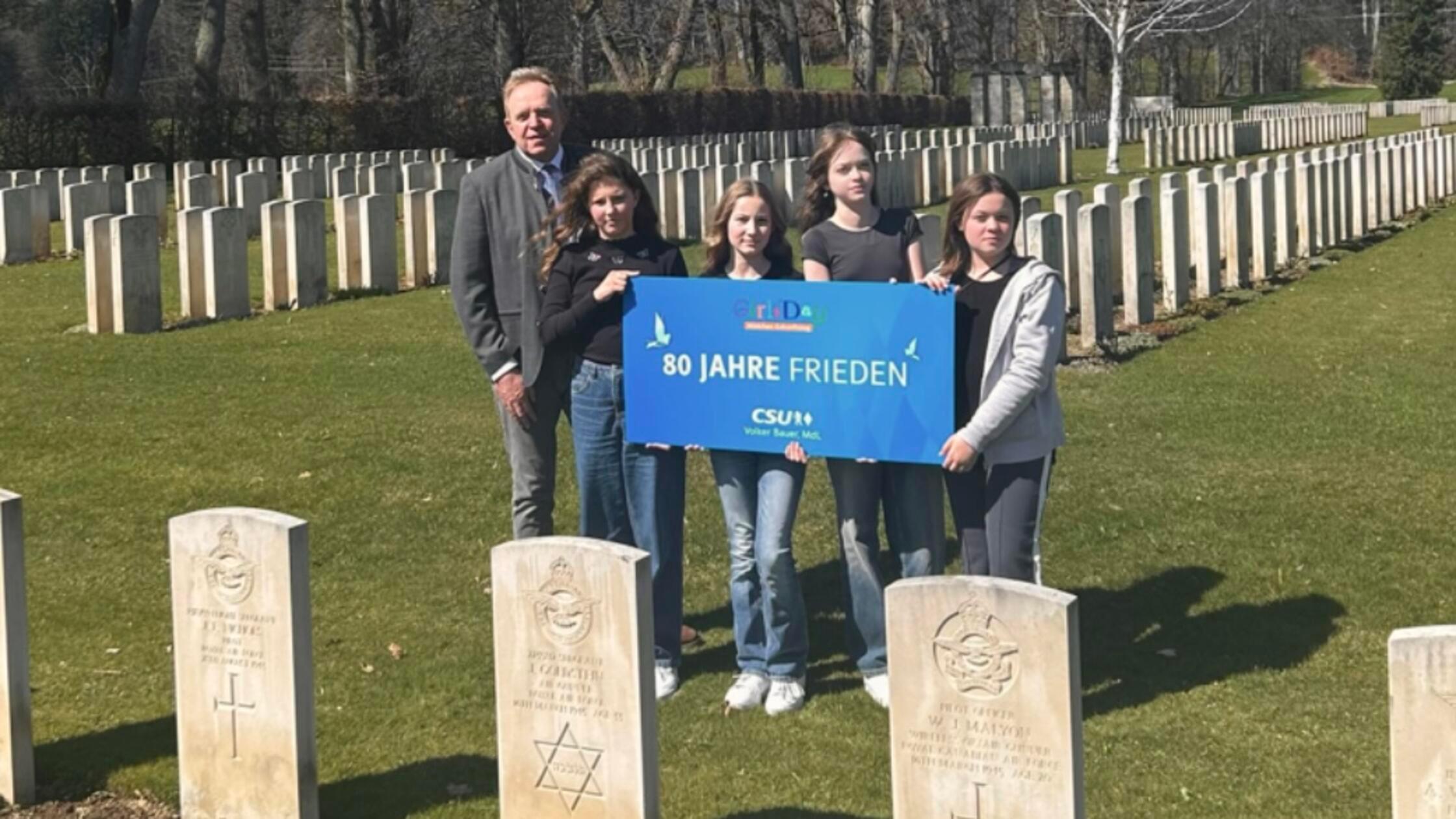Besuch der Kriegsgräberstätte Gmund am Tegernsee u