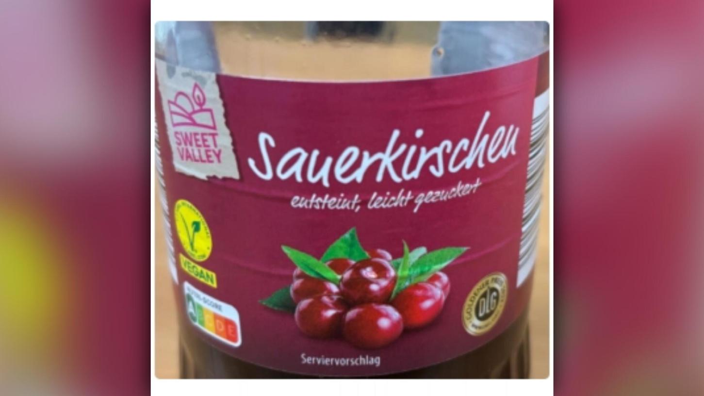 Die Sauerkirschen im Glas von Sweet Valley werden zurückgerufen. Die Sauerkirschen im Glas von Sweet Valley werden zurückgerufen.