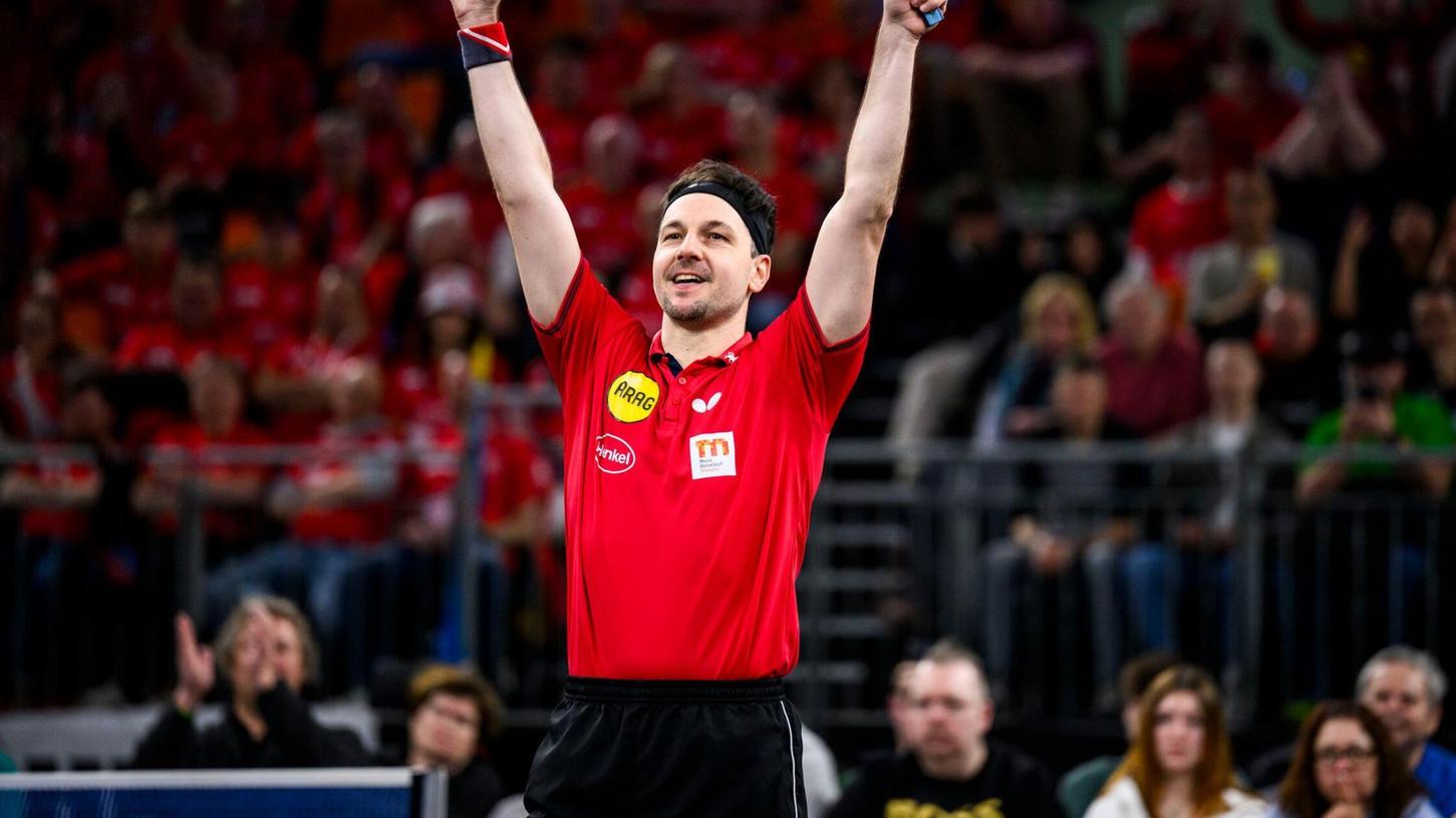 Will zum Abschied noch einmal jubeln: Tischtennis-Legende Timo Boll. Will zum Abschied noch einmal jubeln: Tischtennis-Legende Timo Boll.