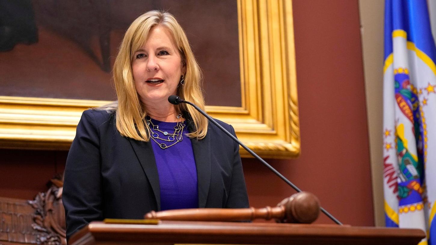 Melissa Hortman saß als demokratische Abgeordnete im Parlament vom US-Bundesstaat Minnesota. Melissa Hortman saß als demokratische Abgeordnete im Parlament vom US-Bundesstaat Minnesota.
