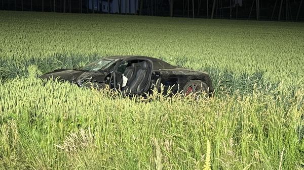 Die A9 in Fahrtrichtung Nürnberg zwischen der Ansc