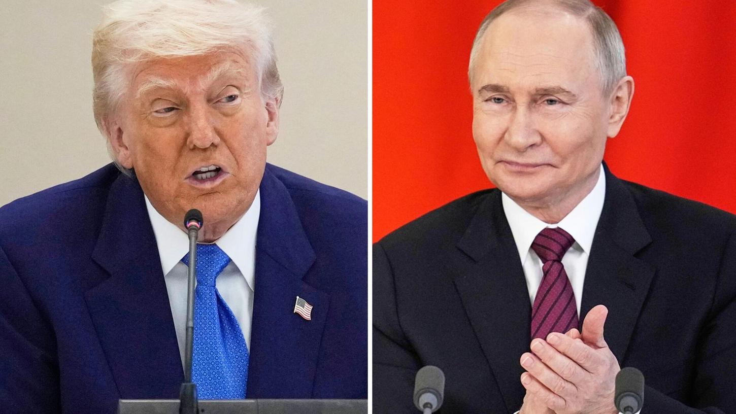 Donald Trump kann der Idee von Wladimir Putin als Vermittler zwischen dem Iran und Israel etwas abgewinnen. (Archivbild) Donald Trump kann der Idee von Wladimir Putin als Vermittler zwischen dem Iran und Israel etwas abgewinnen. (Archivbild)