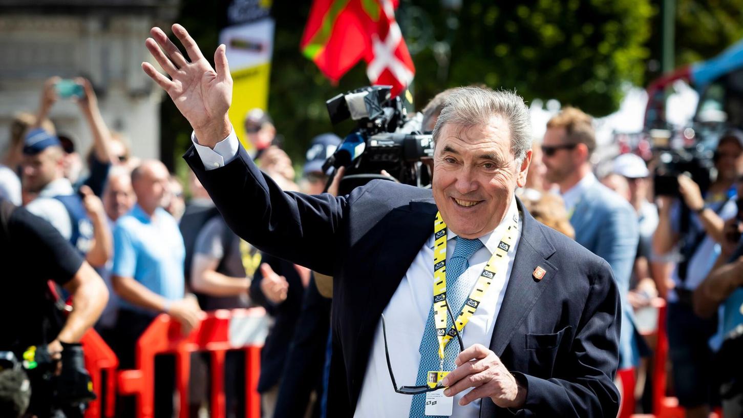 Eddy Merckx wird am Dienstag 80 Jahre alt. Eddy Merckx wird am Dienstag 80 Jahre alt.