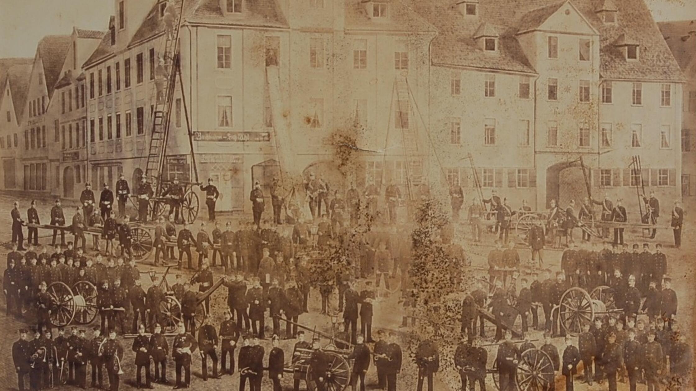 Mannschaften und Gerätschaften der Freiwilligen Fe