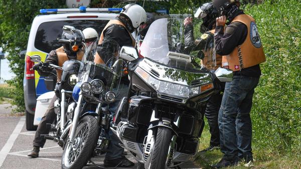 Biker, Harley Davidon, Motorradfahrer