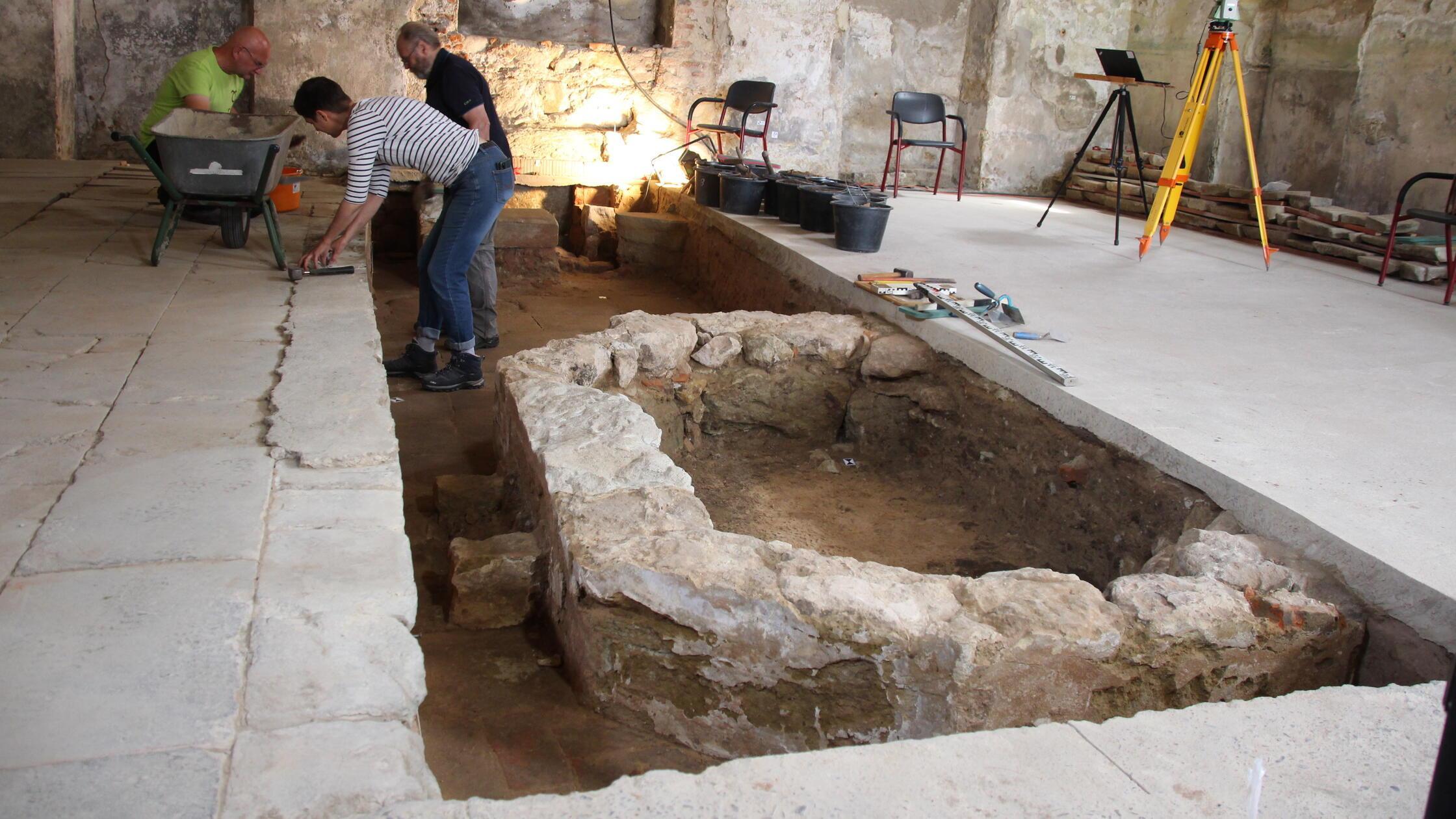 Die Schüler legten mit Unterstützung der Uni Bambe
