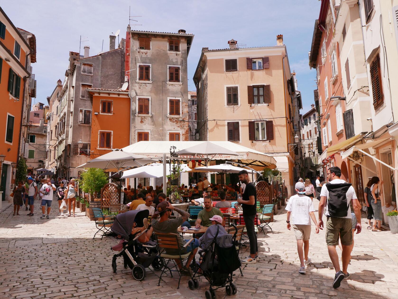 Rovinj ist eines der hübschesten Städtchen des Landes.
