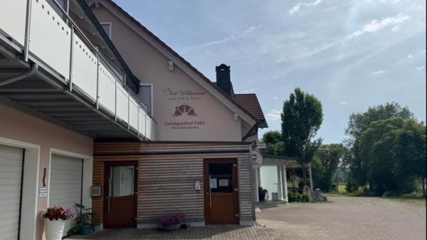 Im Landgasthof Feihl können Sie essen und auch übernachten.