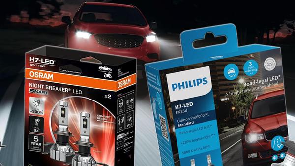 330 % hellere Scheinwerfer Osram Night Breaker