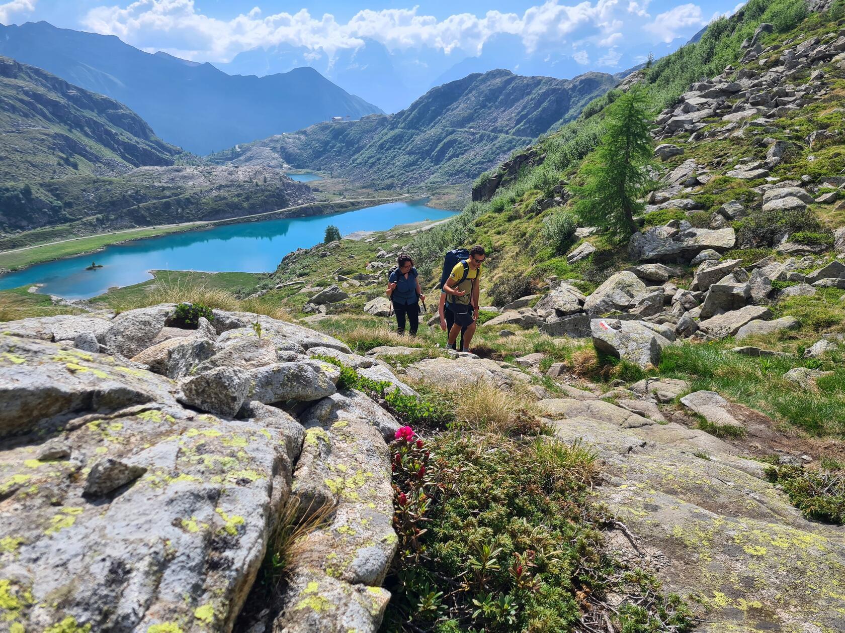An der tollen Aussicht kann man sich kaum sattsehen.