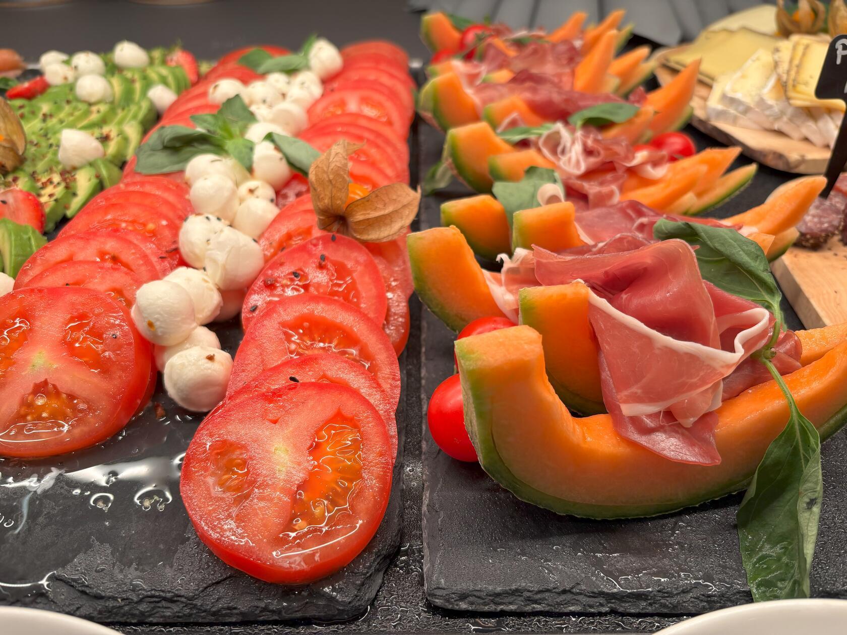 ...bevor es zum leckeren Frühstücksbuffet geht.