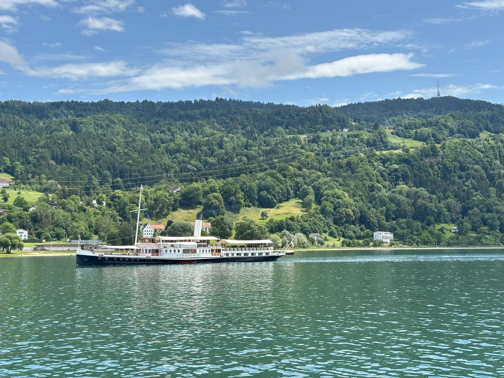 Frisch gestärkt geht es dann an den Bodensee, das "österreichische Meer".